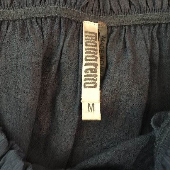 Mono Reno embroidered off shoulder tunic dress M - Picture 8 of 8